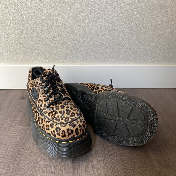 Dr. Martens Leopard Shoe (Buzz) - Picture 2 of 3